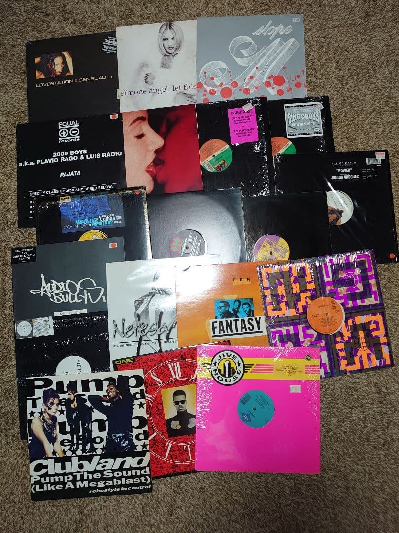 【箱売り】House系12インチレコード セット 約70枚 　クラブ　ディスコ①