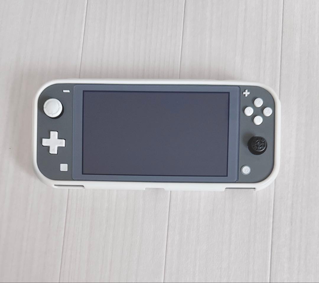 Nintendo Switch Lite 本体 グレー ポケモンカバー