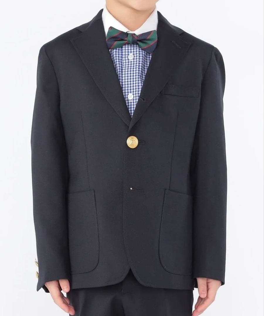 SHIPS KIDS セレモニー ウール メタルボタン ジャケット