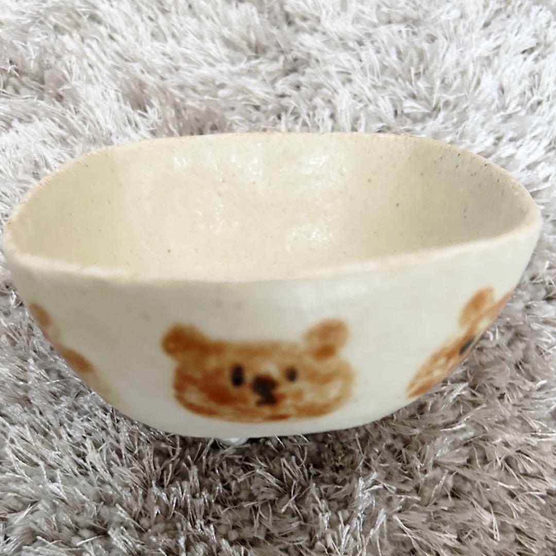 岡村友太郎 小皿　くま　クマ