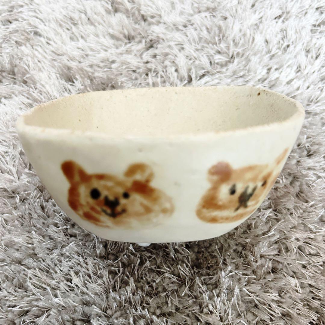 岡村友太郎 小皿　くま　クマ