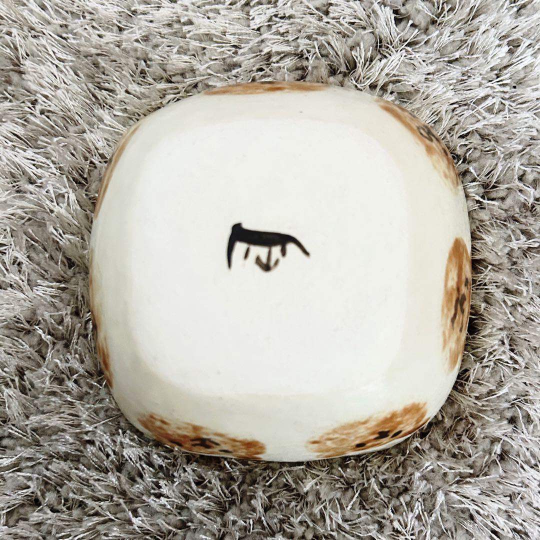 岡村友太郎 小皿　くま　クマ