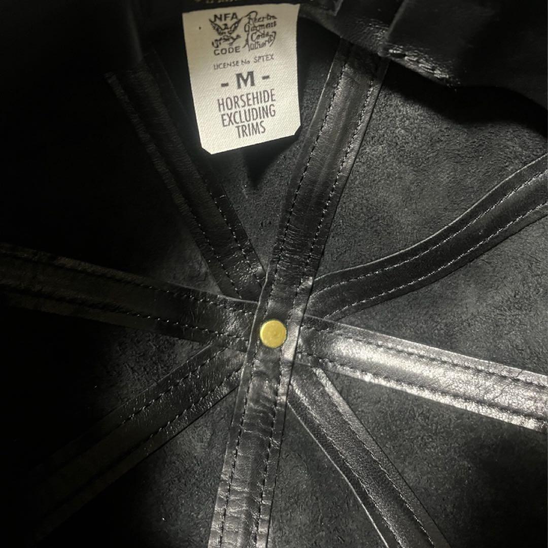 COLIMBO (コリンボ) ホースハイド・レザーキャスケット