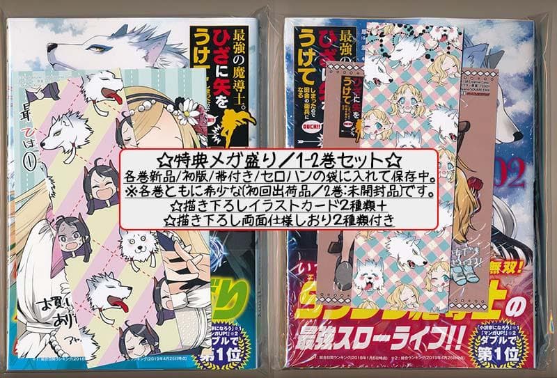 特典付き 最強の魔導士。ひざに矢をうけてしまったので田舎の衛兵になる 1-10巻
