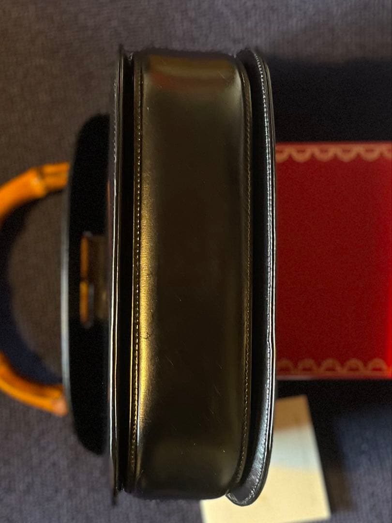 90s OLD GUCCI 2WAY BAG 新古品 ショルダーｘ説明書付き