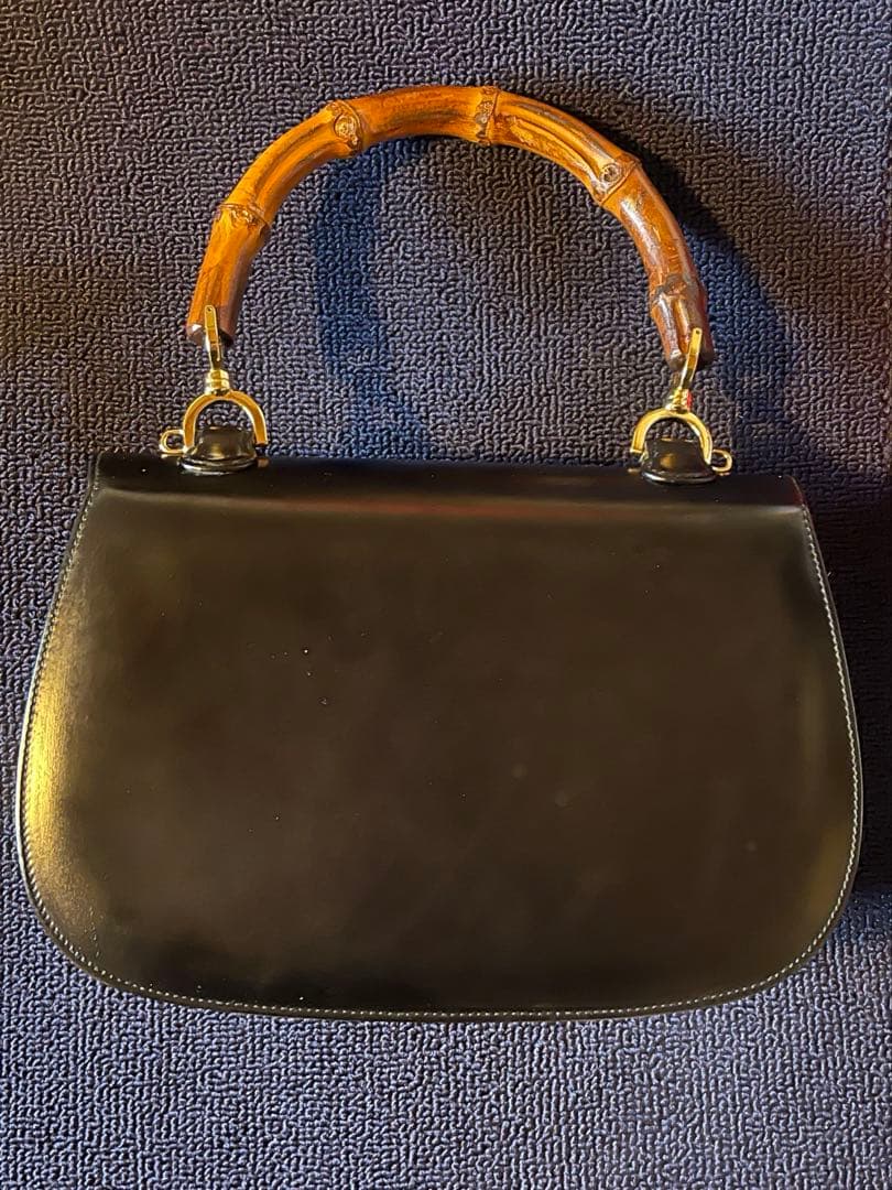 90s OLD GUCCI 2WAY BAG 新古品 ショルダーｘ説明書付き