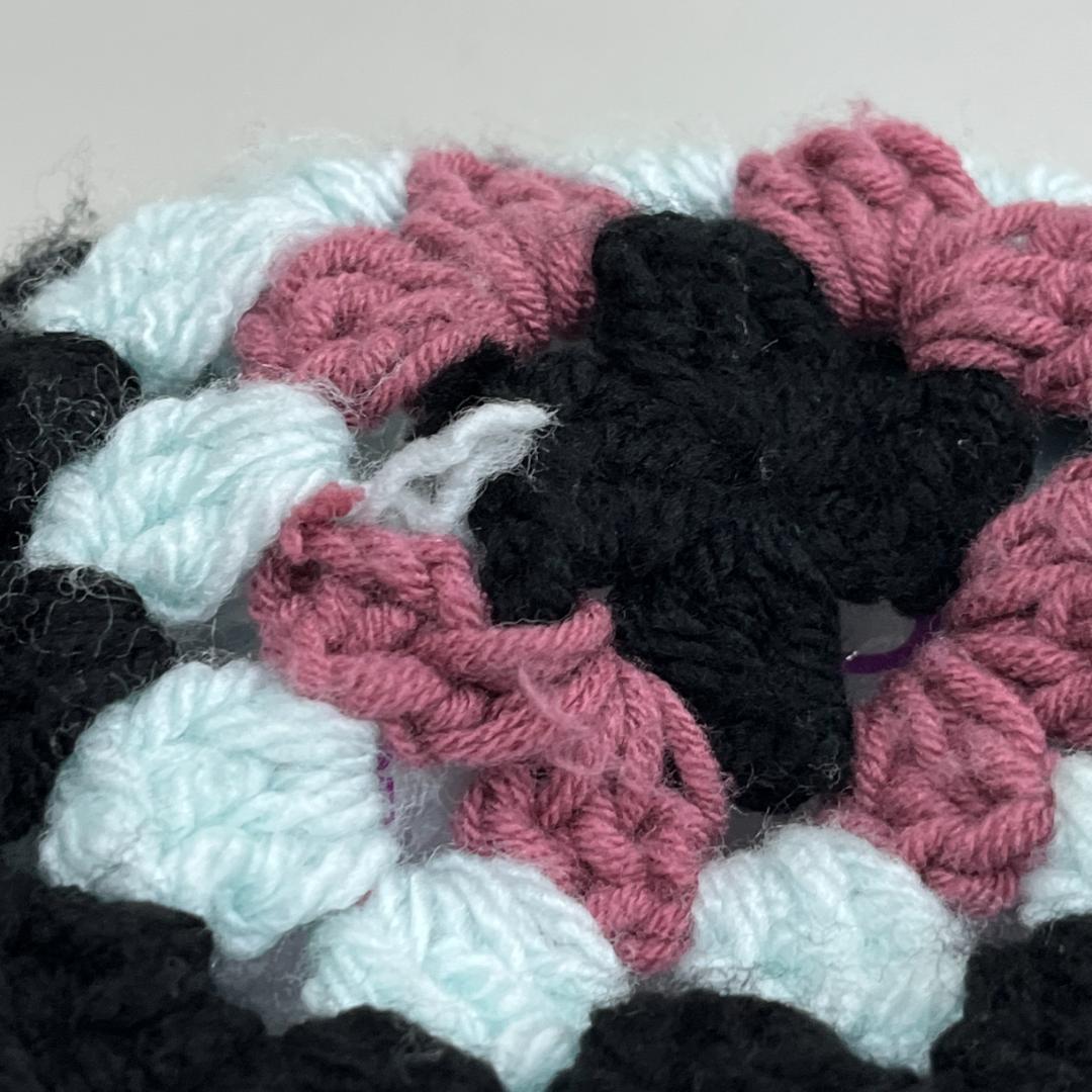 ヤーン/ニットバケットハット/クロシェハット/帽子/レトロデザイン/男女兼用