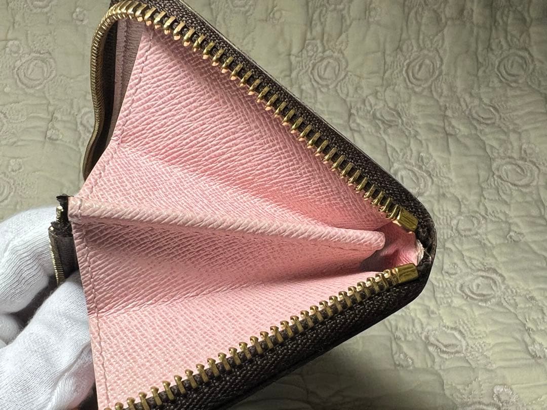人気　ルイヴィトンクレマンスモノグラム 長財布 ローズバレリーヌ　ピンク