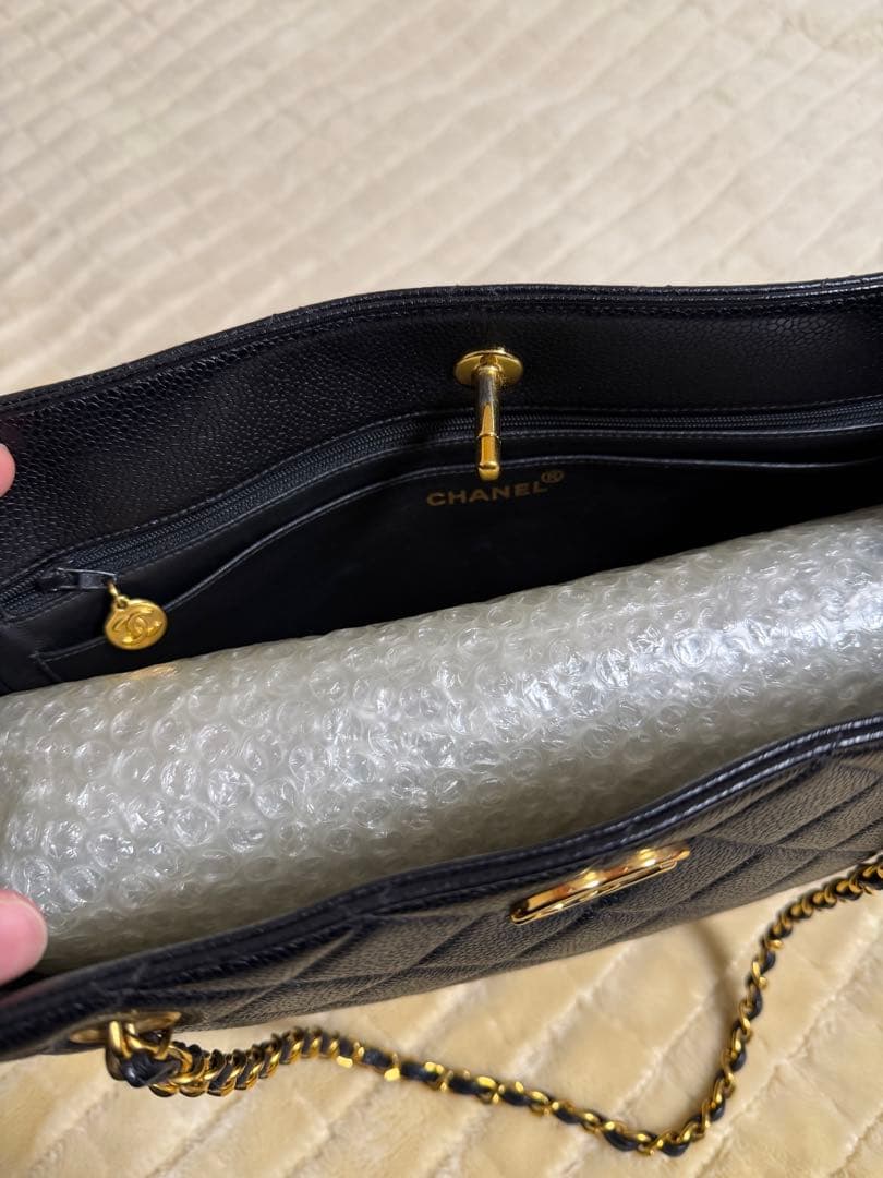 CHANEL マトラッセ　チェーントートバッグ　ココマーク　ヴィンテージ