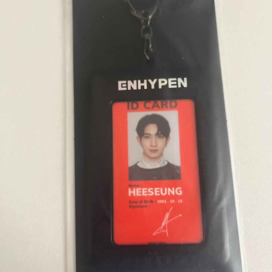 ENHYPEN ヒスン manifesto アクスタ IDカード