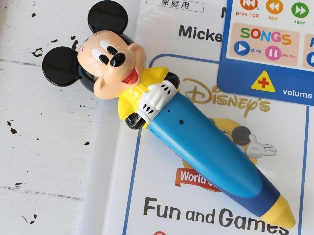 17年購入 DWE ディズニー英語システム ストレートプレイ マジックペン