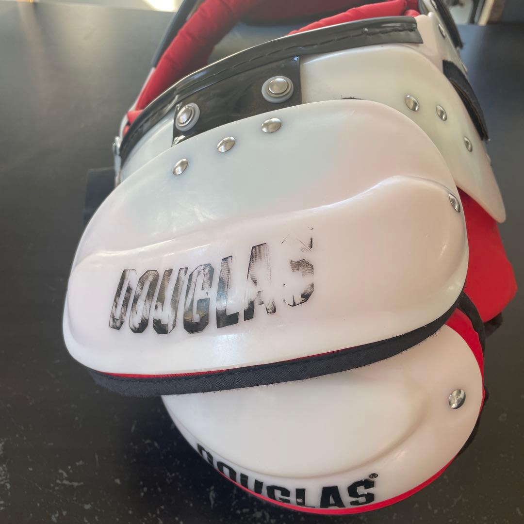 DOUGLAS ショルダー　赤/白　S