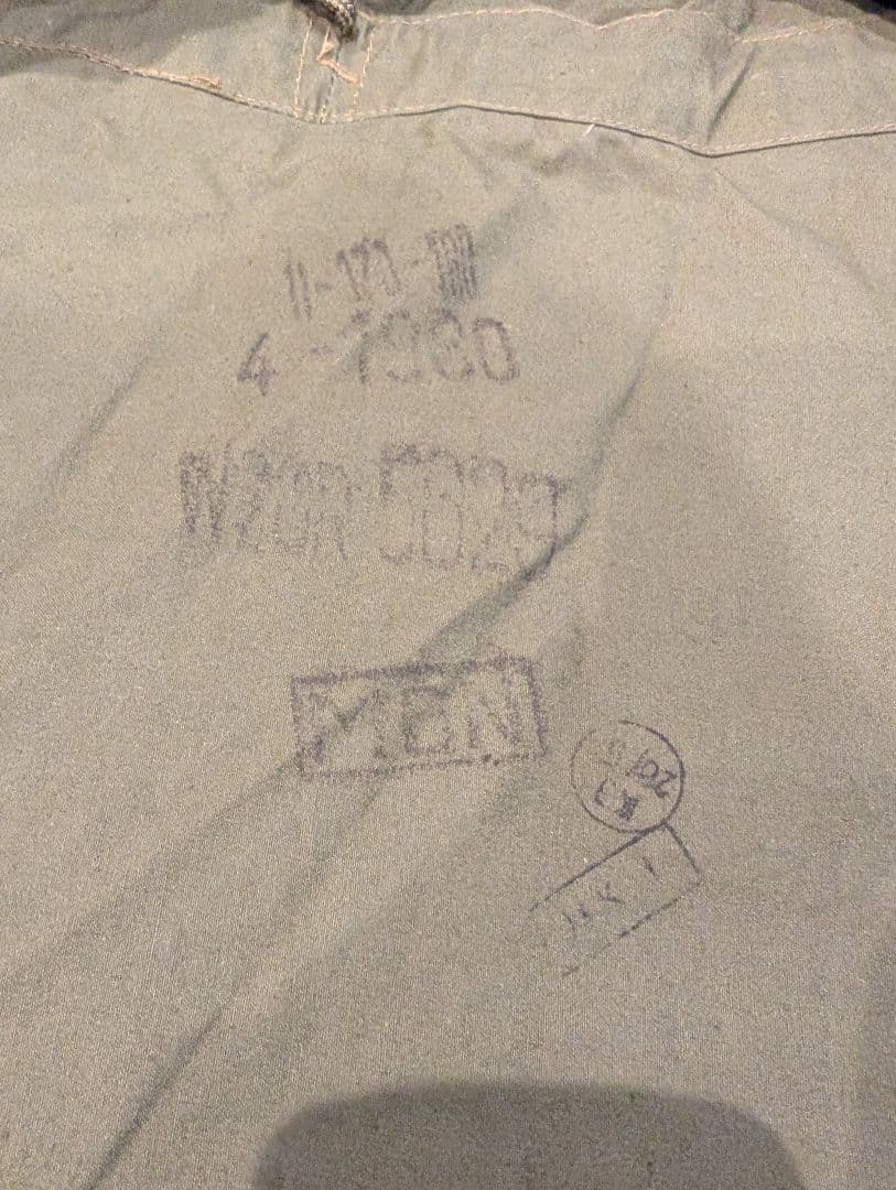 ポーランド軍　軍幕　ビンテージ　サイズ2　170-180