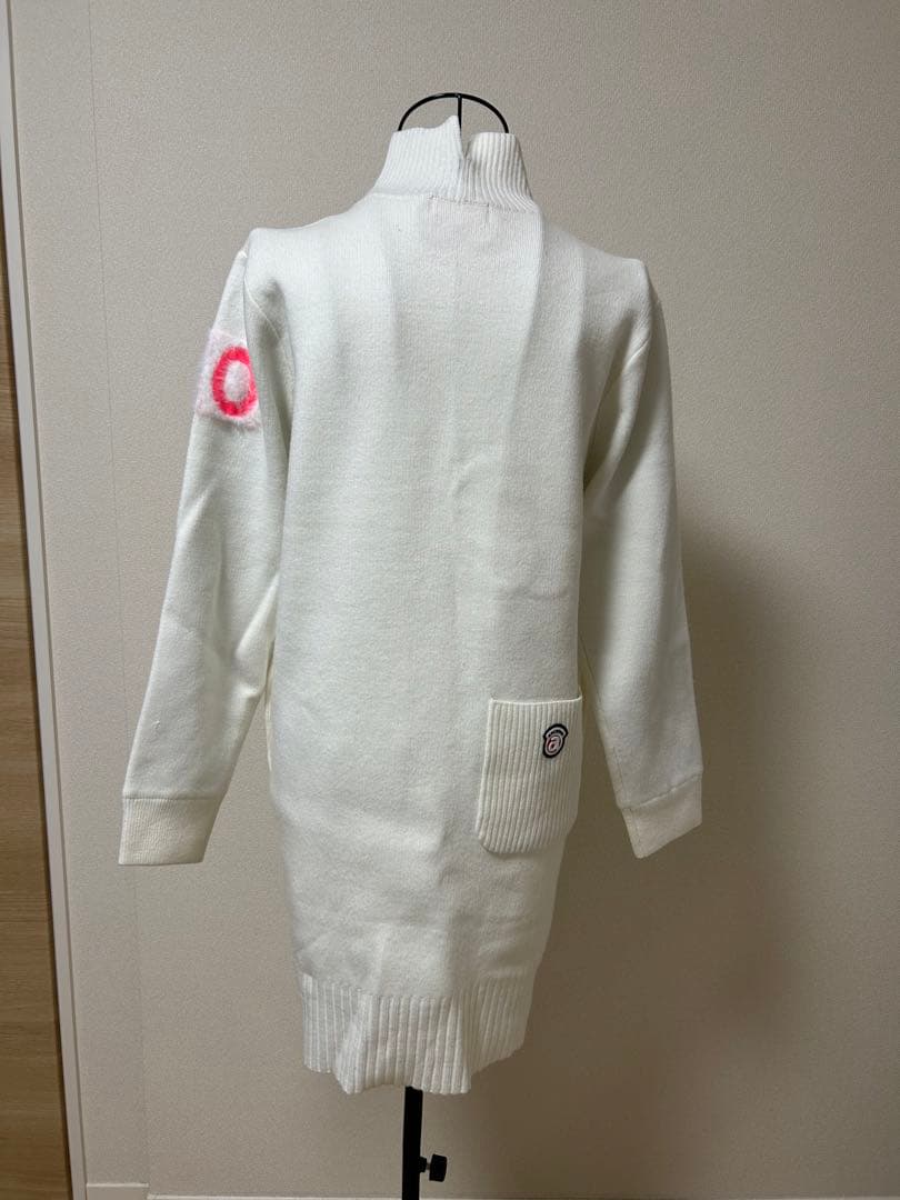 ARCHIVIO アルチビオ ハイネックロゴニットワンピース