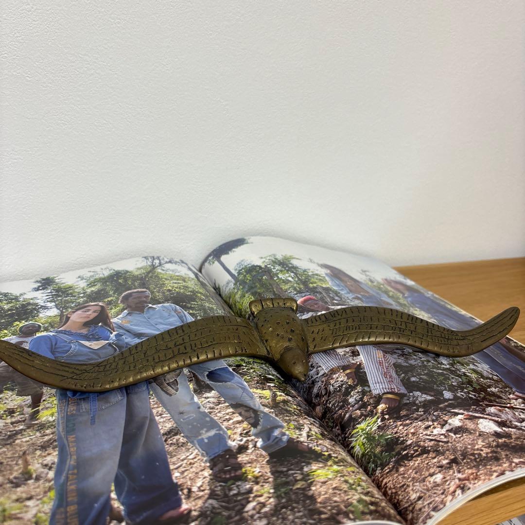 真鍮ブックストッパー