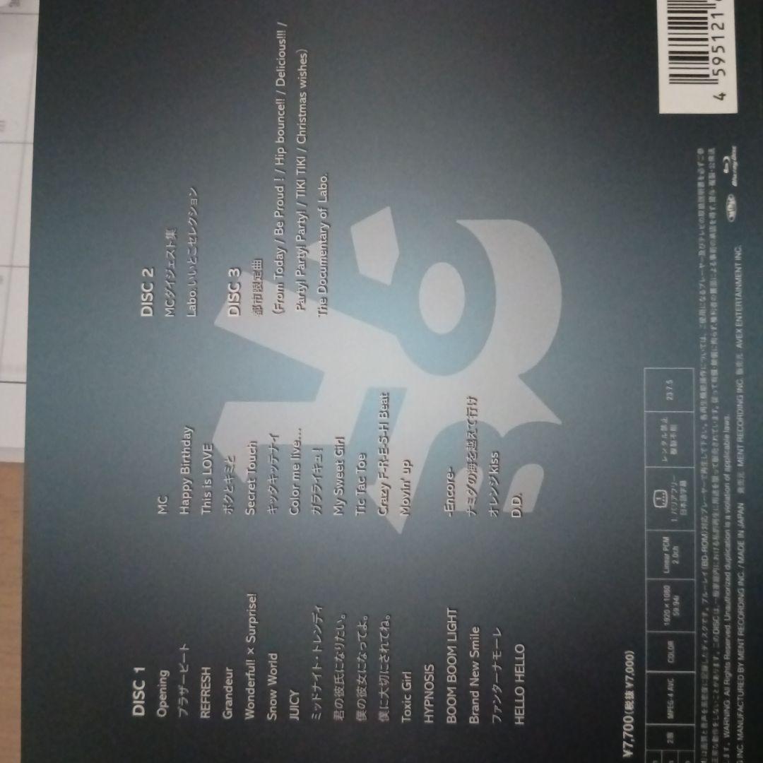  Man ライブBluRay 初回盤3枚セット（バラ売り相談可）