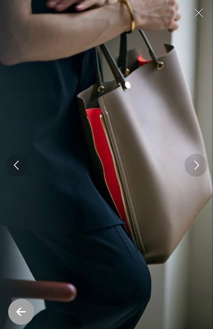 土日限定SALE！ロペエポール(ROPE E'POR)縦型トートバッグA4対応