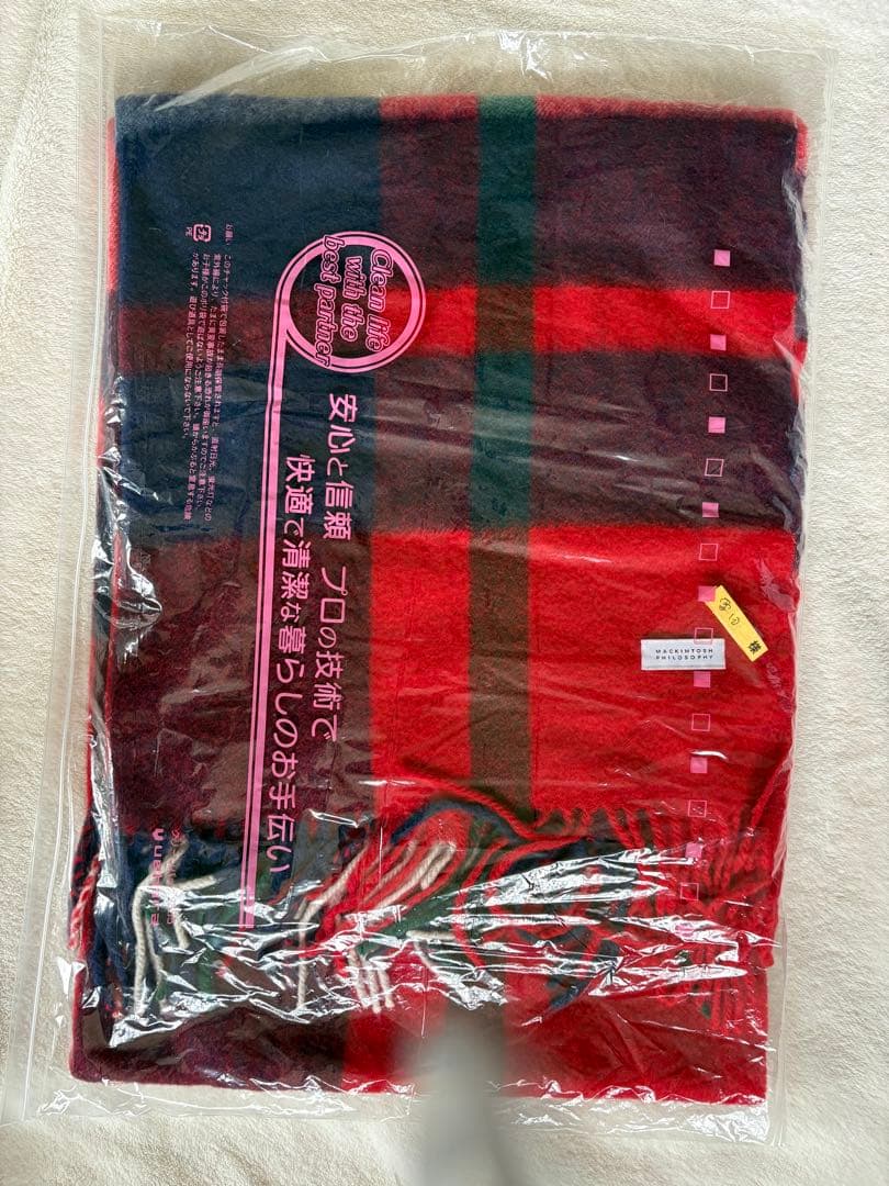 Macintosh Philosophy 大判カシミヤ100%ストール