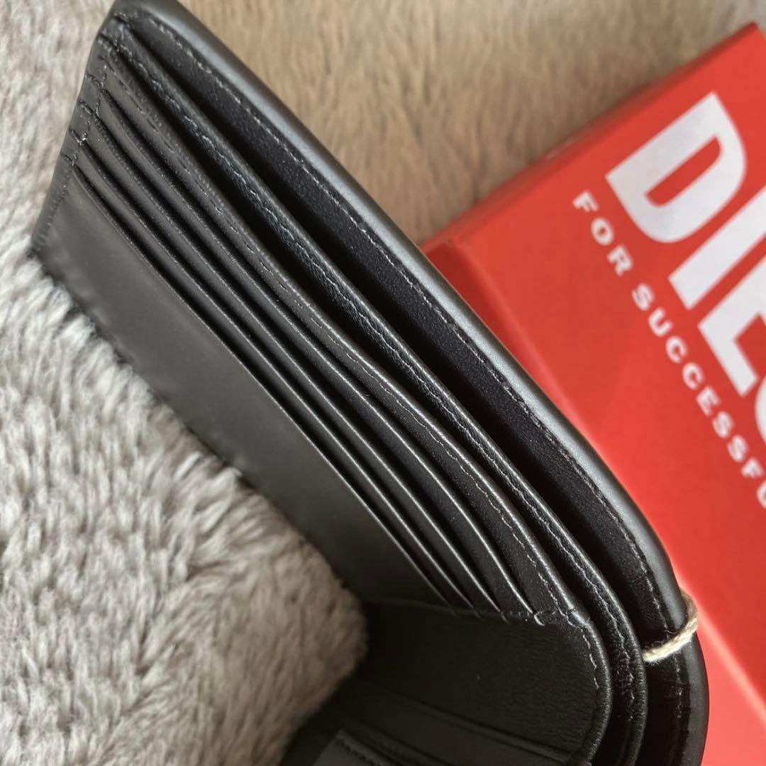 【新品】Diesel ディーゼル デニム風 二つ折り財布 折財布