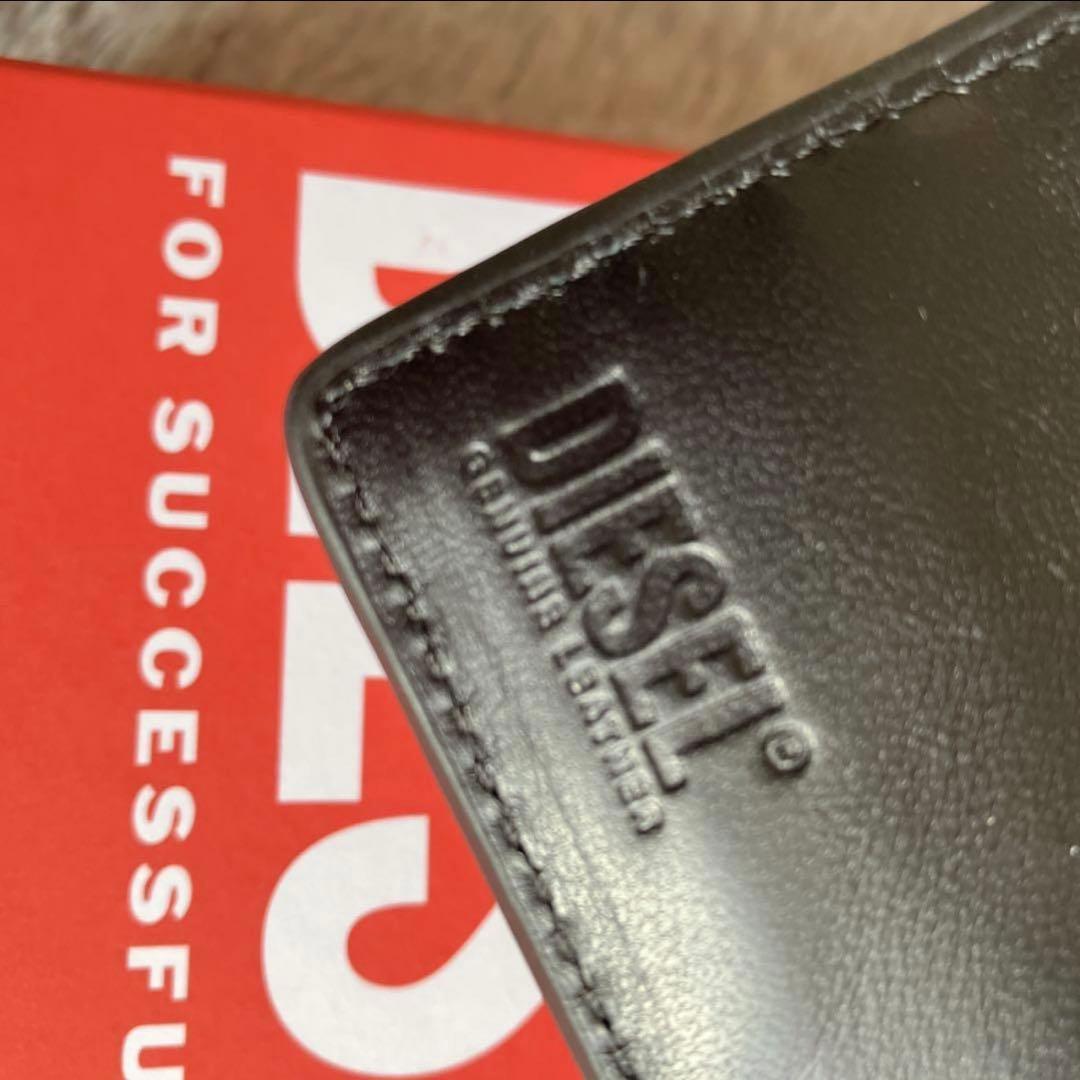 【新品】Diesel ディーゼル デニム風 二つ折り財布 折財布