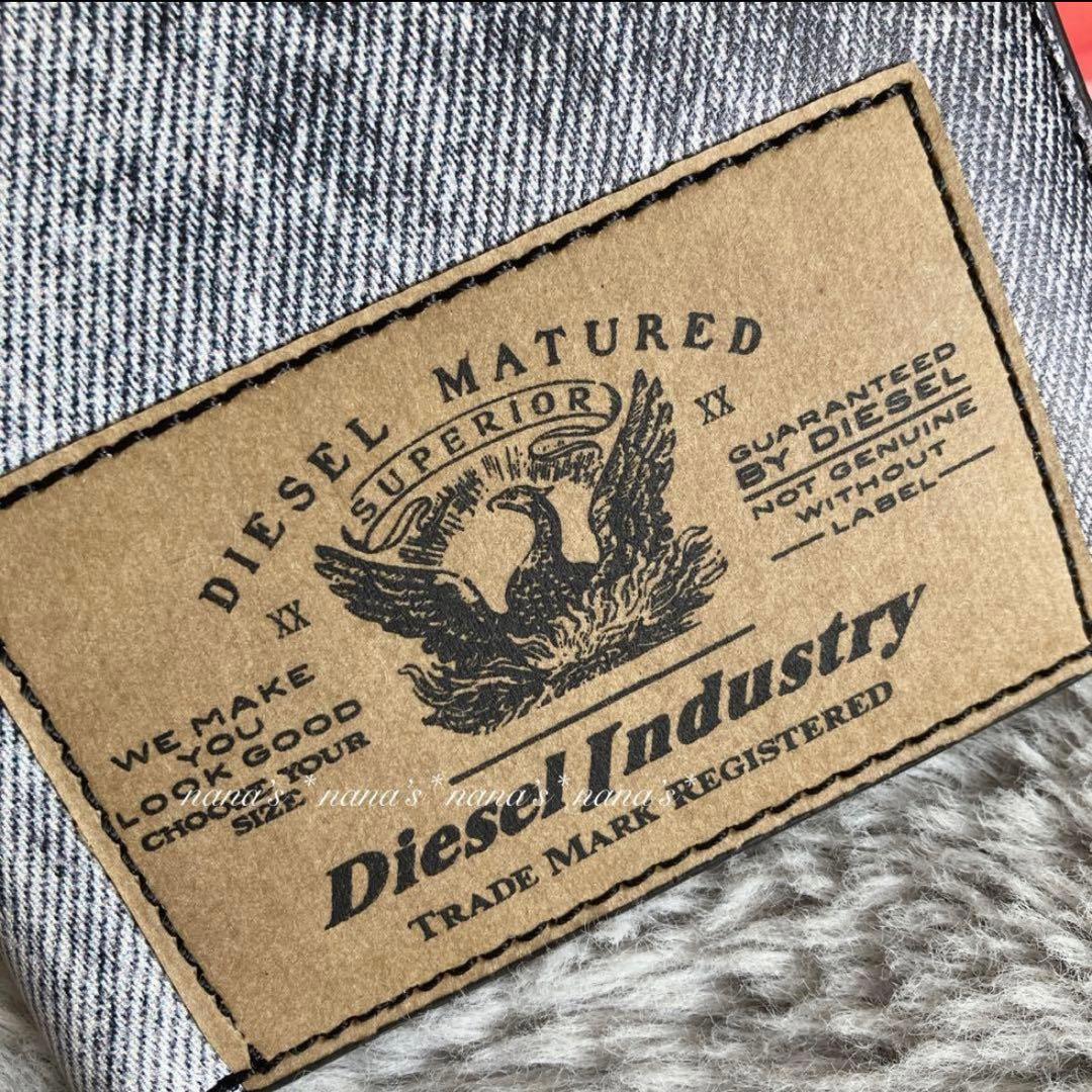 【新品】Diesel ディーゼル デニム風 二つ折り財布 折財布