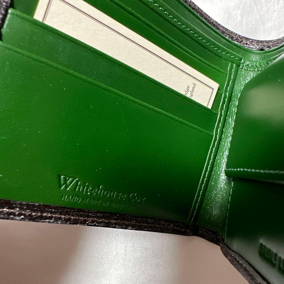 新品　廃盤　ホワイトハウスコックス　ホリデーライン　二つ折り財布