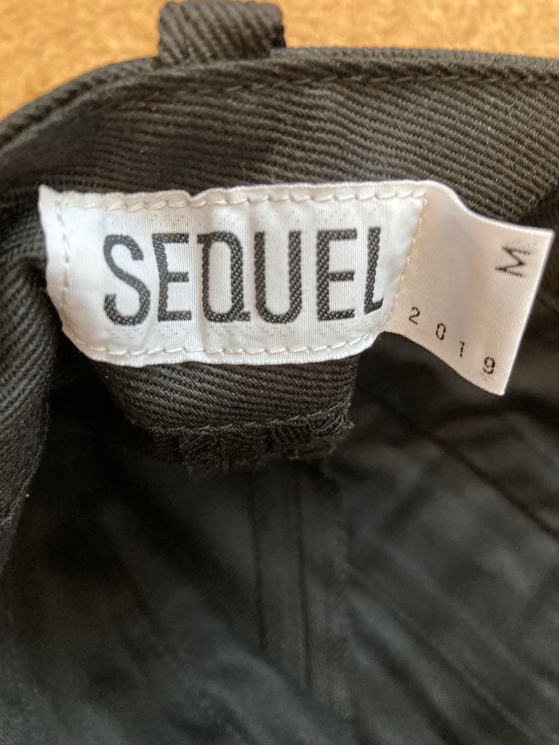 SEQUEL チノパン 初期　type F ブラック　Mサイズ