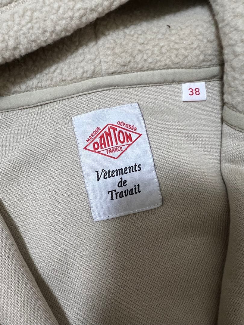 DANTON / ポーラテック ジップ ベスト