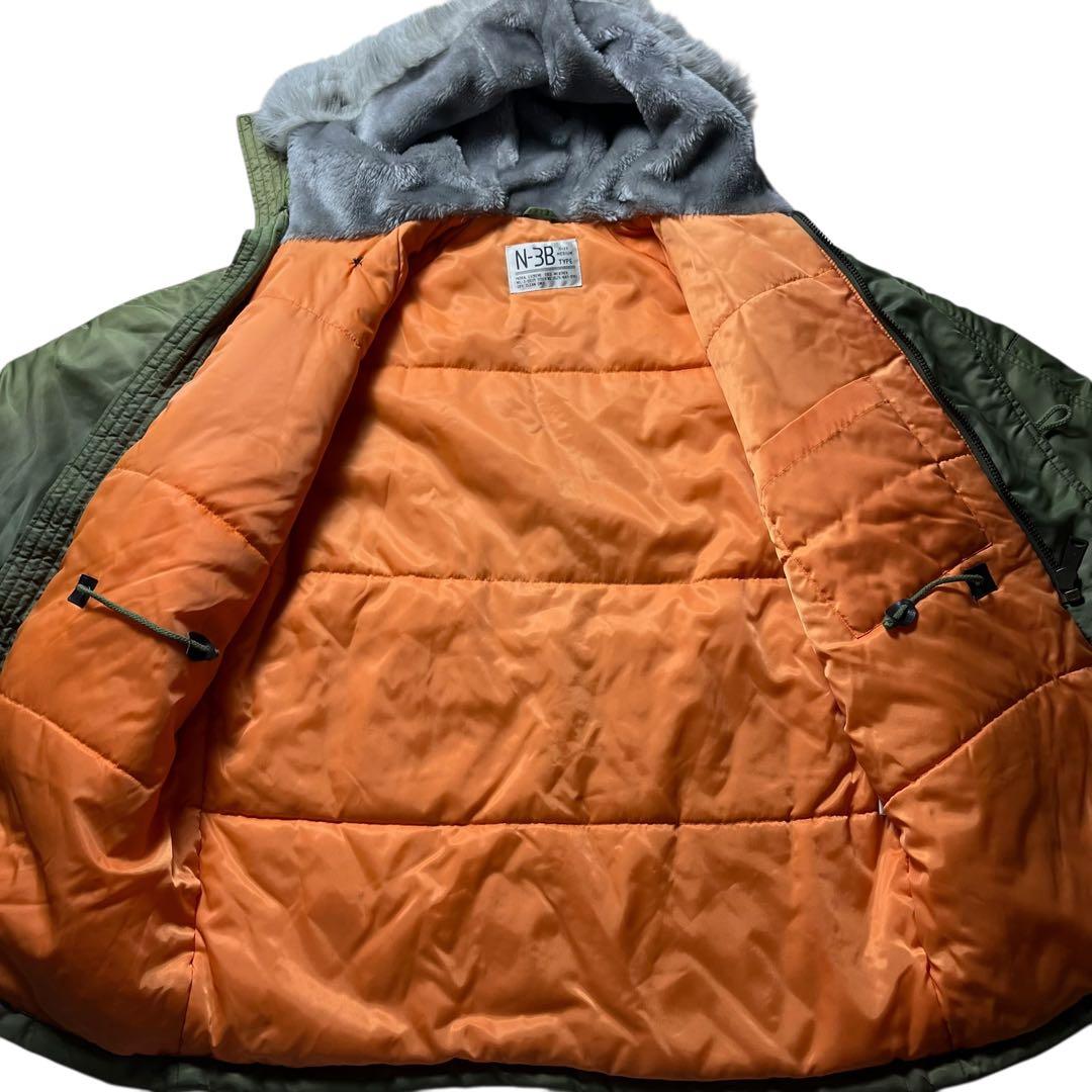 90s N-3B フライトジャケット モッズコート ミリタリージャケット 古着