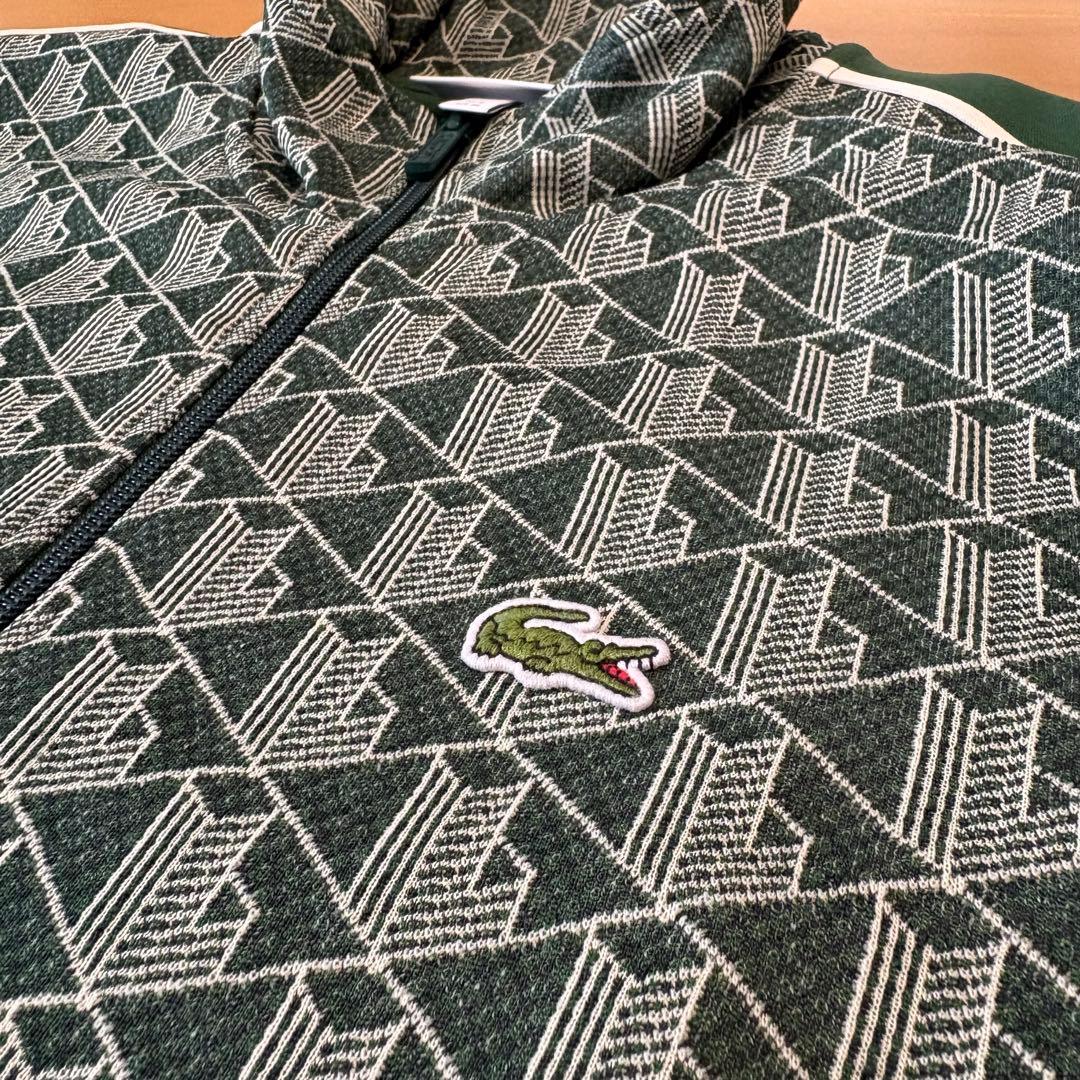 Lacoste ラコステ　モノグラムジャージジャケット