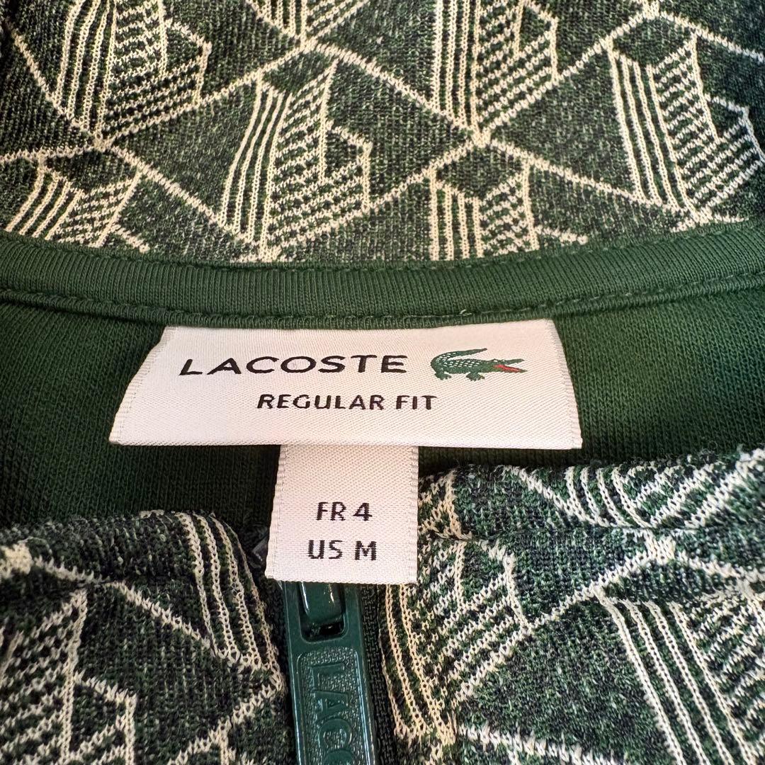 Lacoste ラコステ　モノグラムジャージジャケット