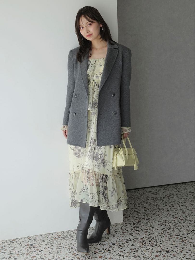 SNIDEL オフショルフリルワンピース