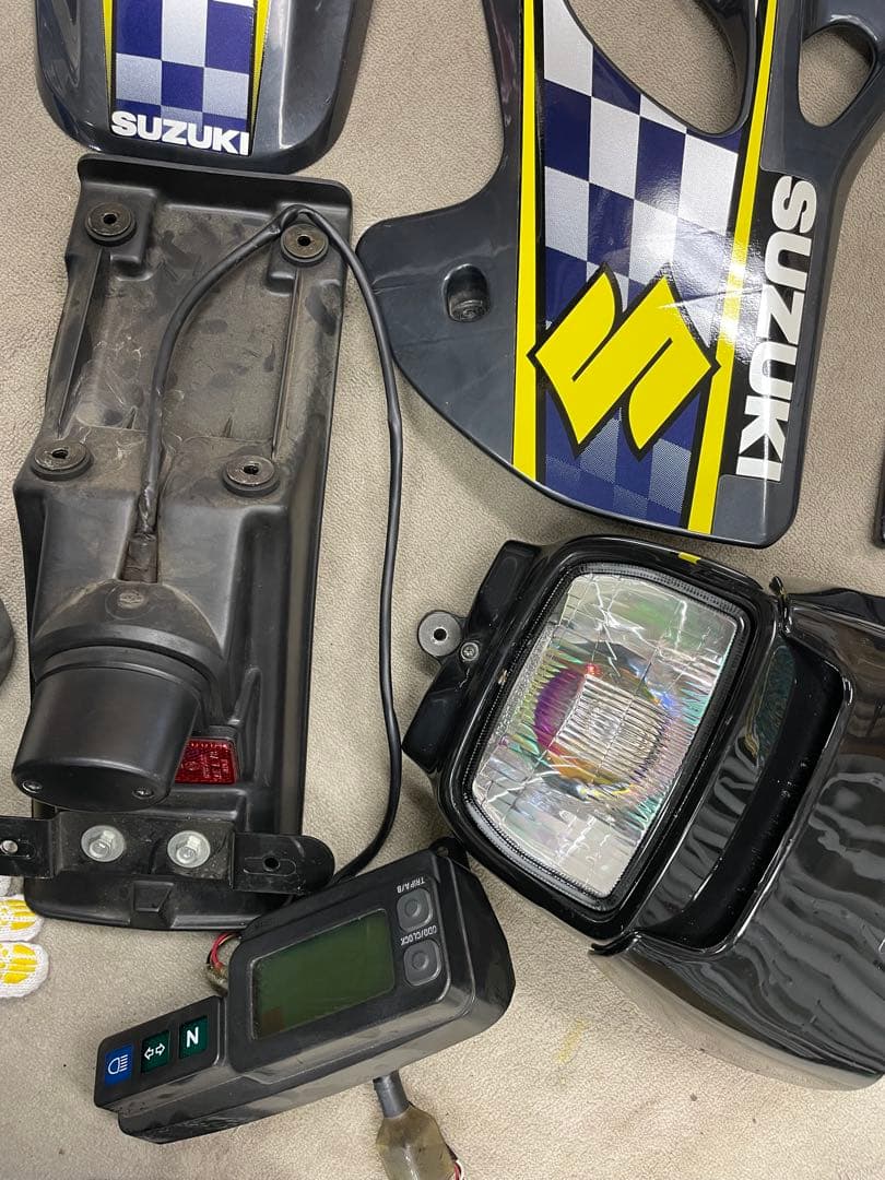 dトラッカー 250SB klx250 外装一式 状態良好 前期 03~ カウル