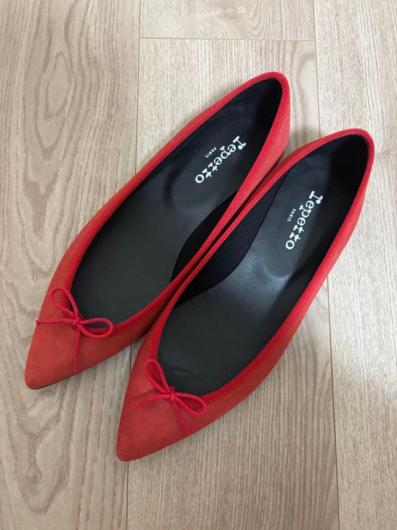 【最終値下げ】Repetto レペット ポインテッドトゥバレエシューズ 38.5