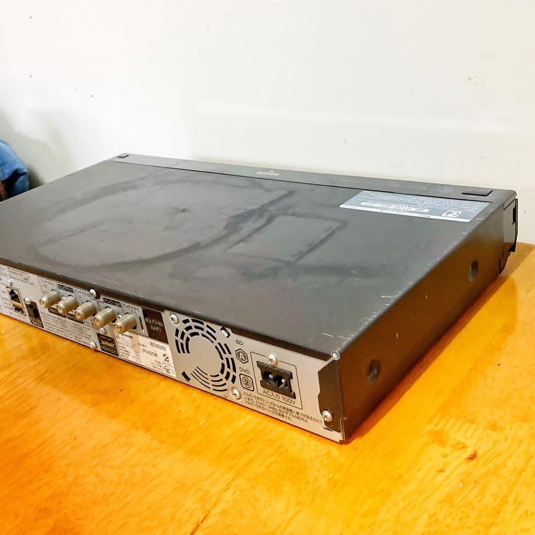SHARP AQUOS ブルーレイレコーダー HDD 1TB 2チューナー