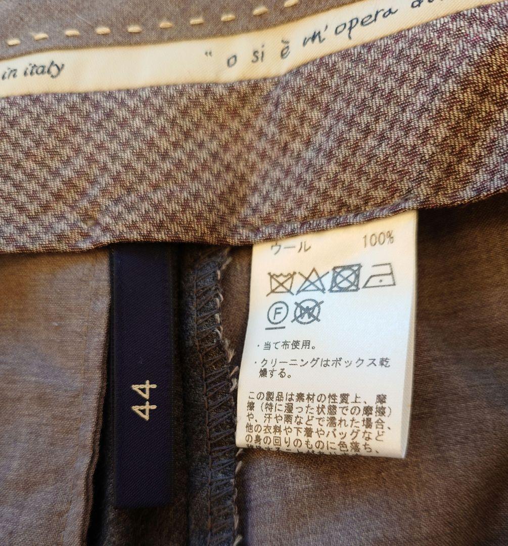 GERMANO ダークグレー スラックス