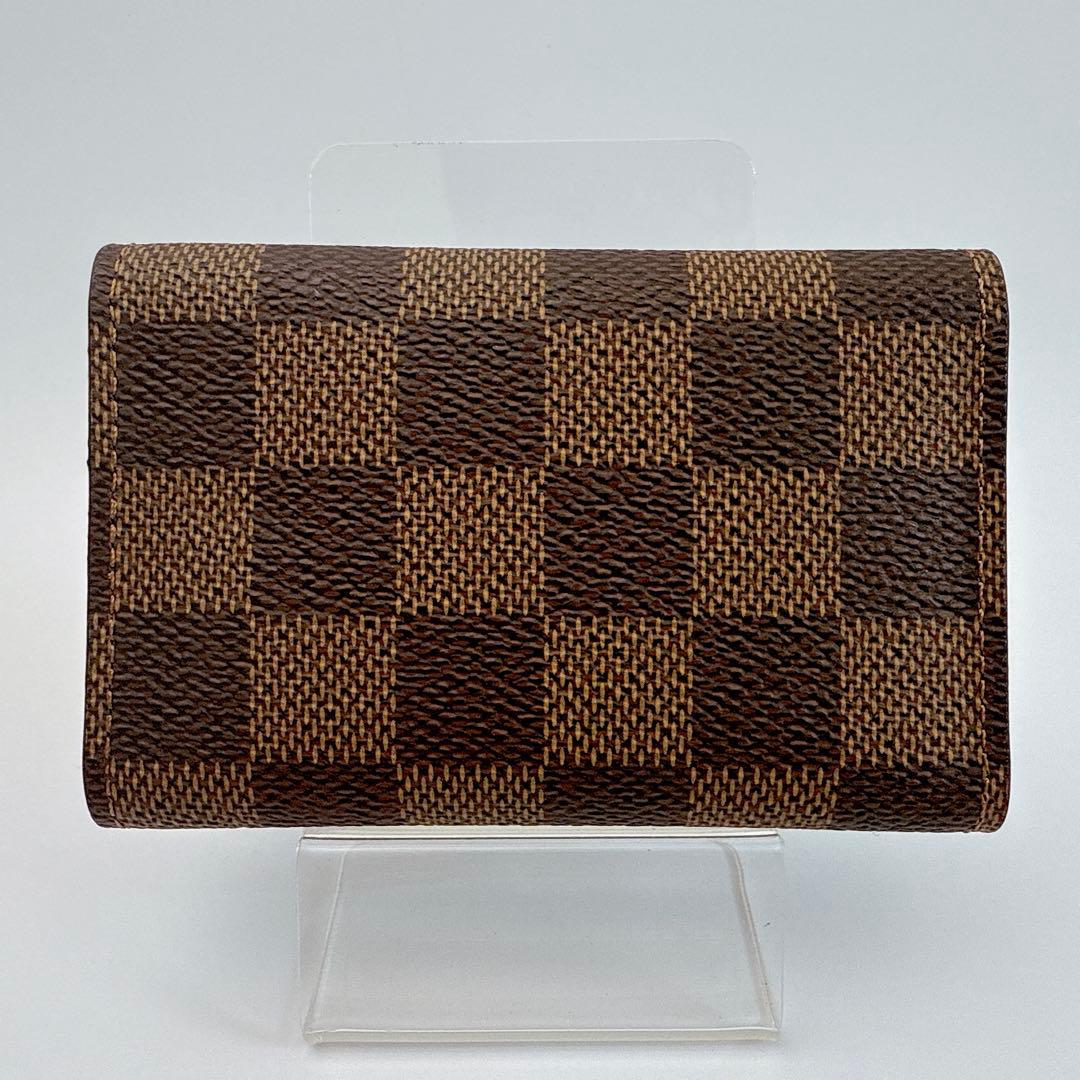 ルイヴィトン ダミエ ミュルティクレ6 キーケース ブラウン N62630 美品