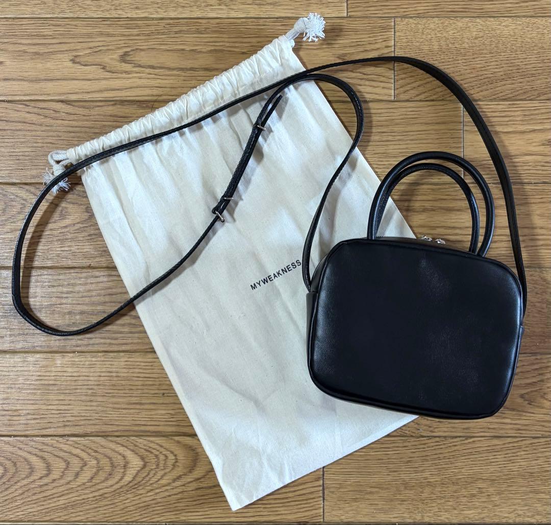 MY WEAKNESS SCALA マイウィークネス スカラバッグ ブラック