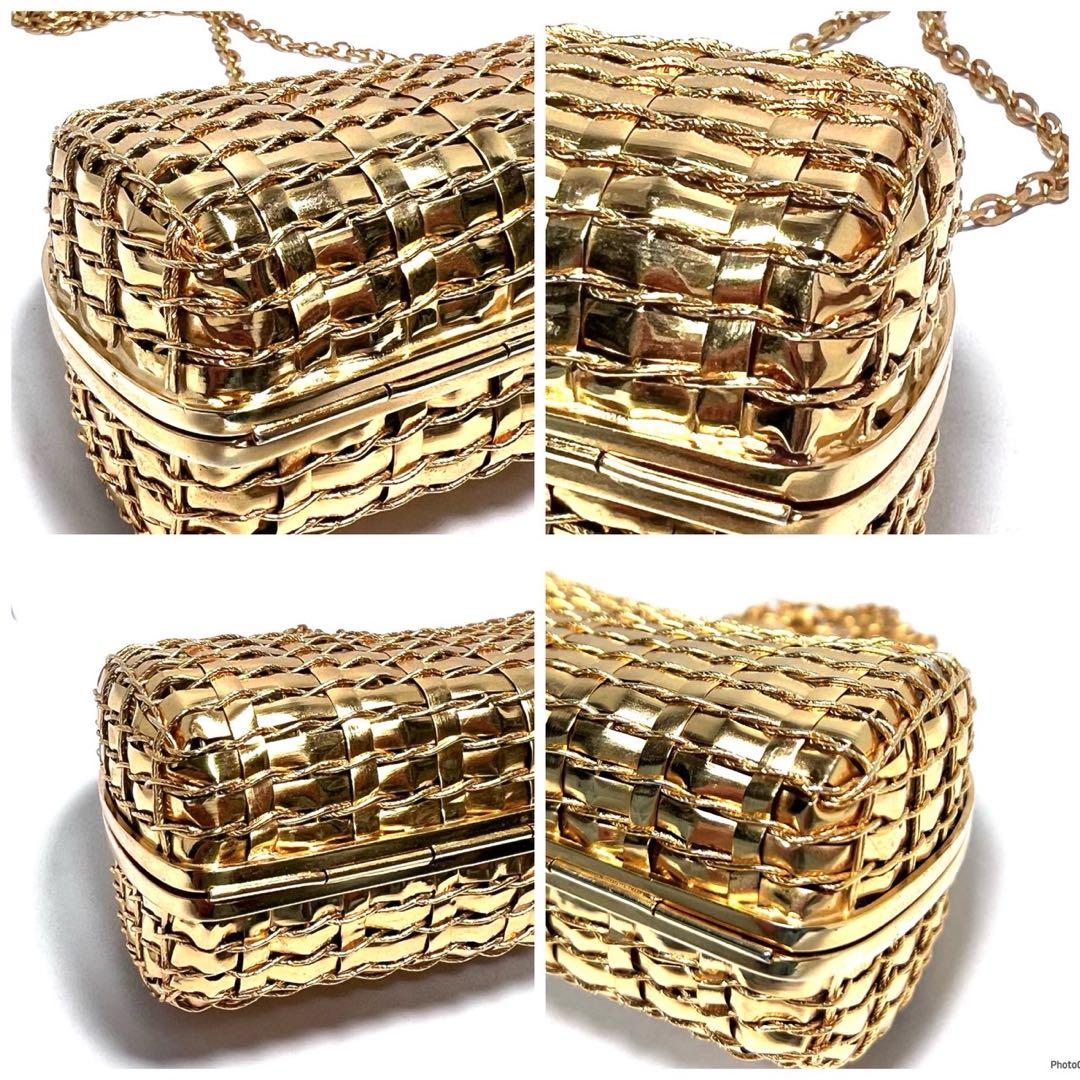 【美品】RODO ロド italy/ vintage/チェーンショルダー バッグ