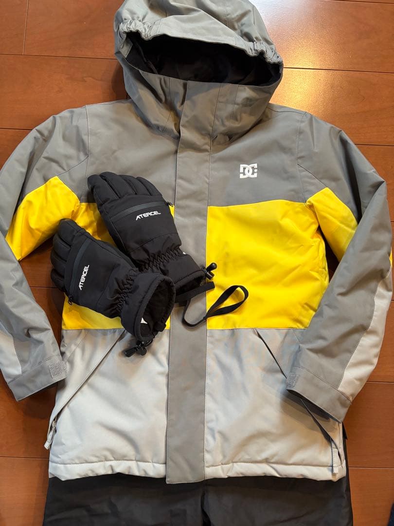 【150cm】DC ディーシー スノーボードウェア セット 格安！！キッズ 上下