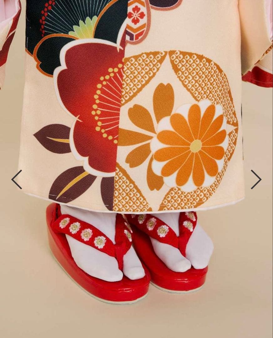 七五三 3歳　女の子　753 着物　MIMATSU 花ひめ　セット　フルセット