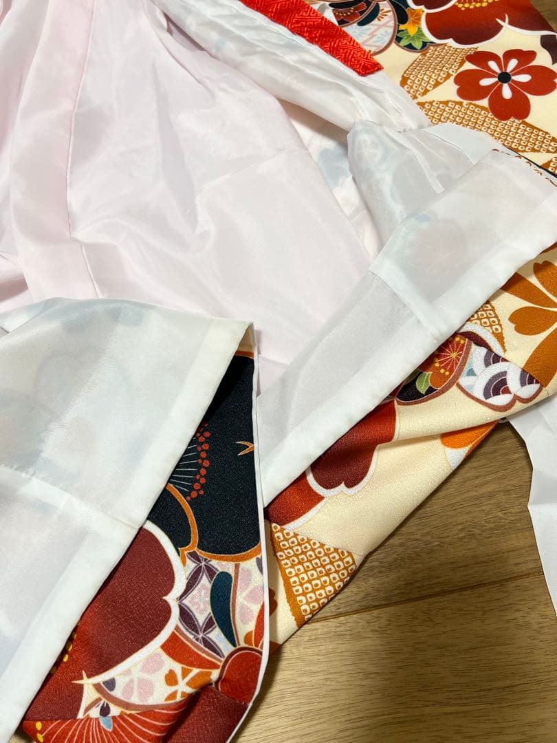 七五三 3歳　女の子　753 着物　MIMATSU 花ひめ　セット　フルセット