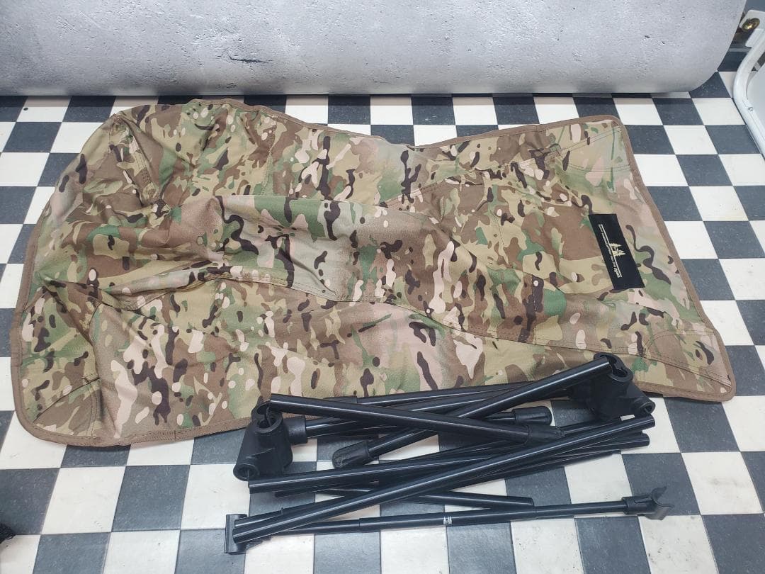 ogawa/オガワ ツーアングルチェア L カモ リクライニング 収納袋