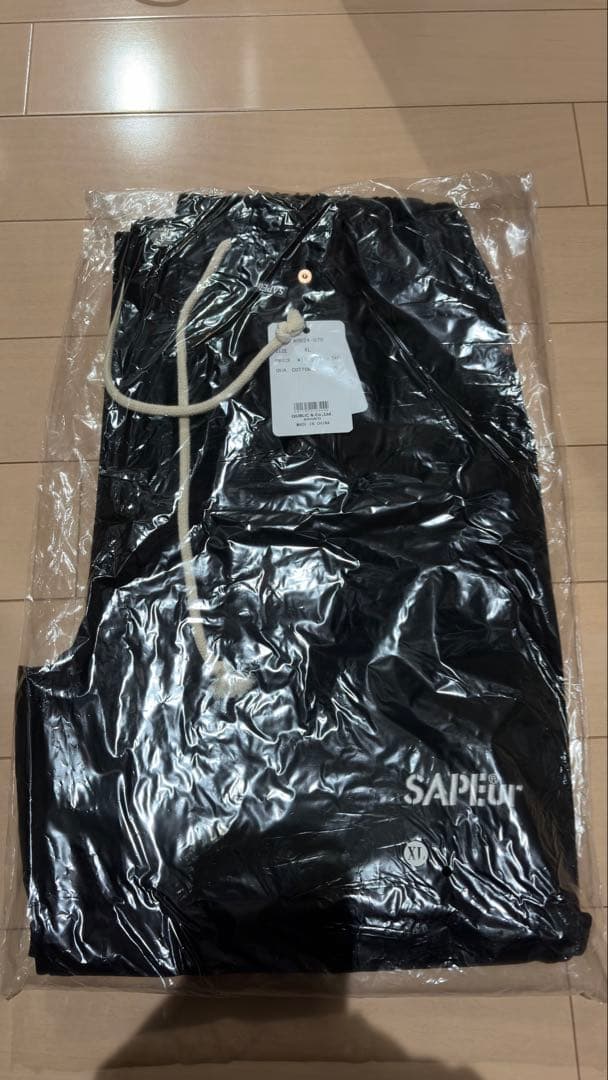 SAPEur サプール スケートパンツMK3 ブラック XL