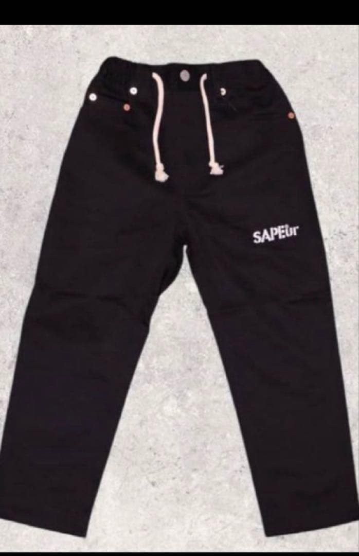 SAPEur サプール スケートパンツMK3 ブラック XL