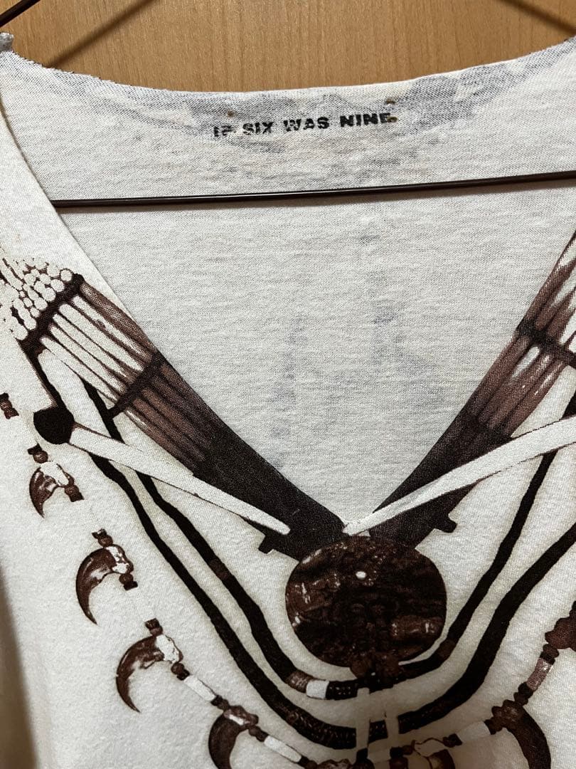 新品 ifsixwasnine 初期 騙し絵カットソー lgbkmrii14th