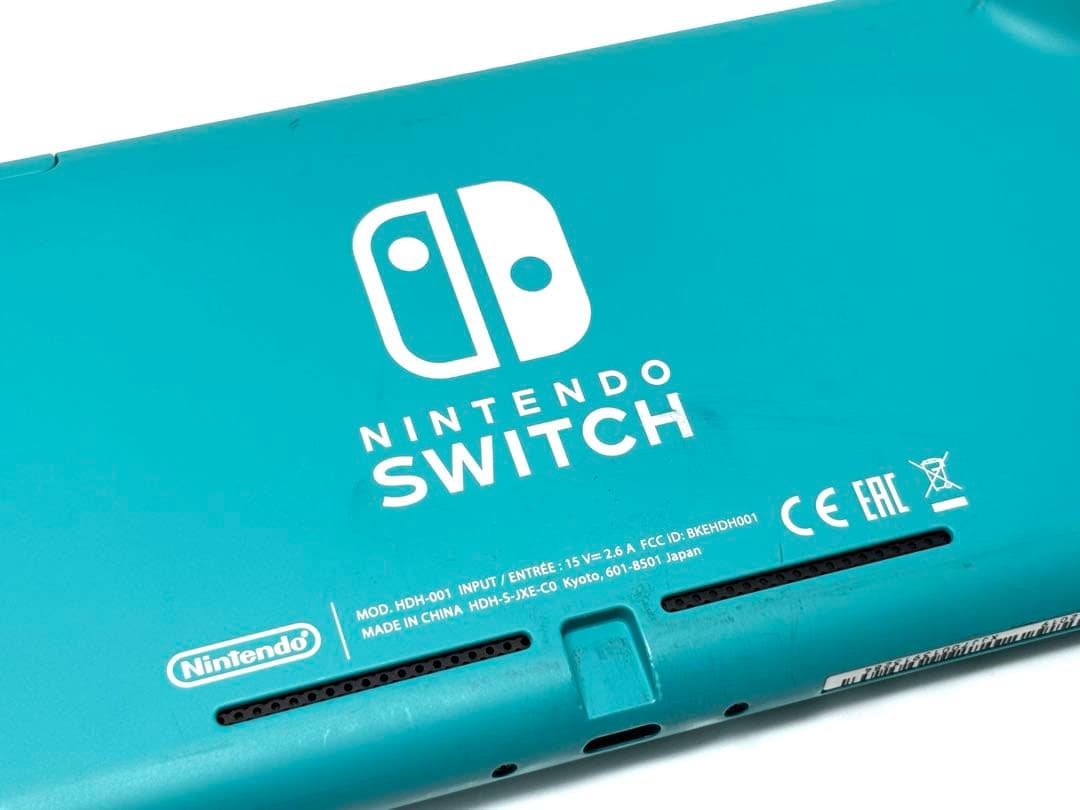 持ち歩き最強ハード！Nintendo Switch Lite ターコイズ 本体