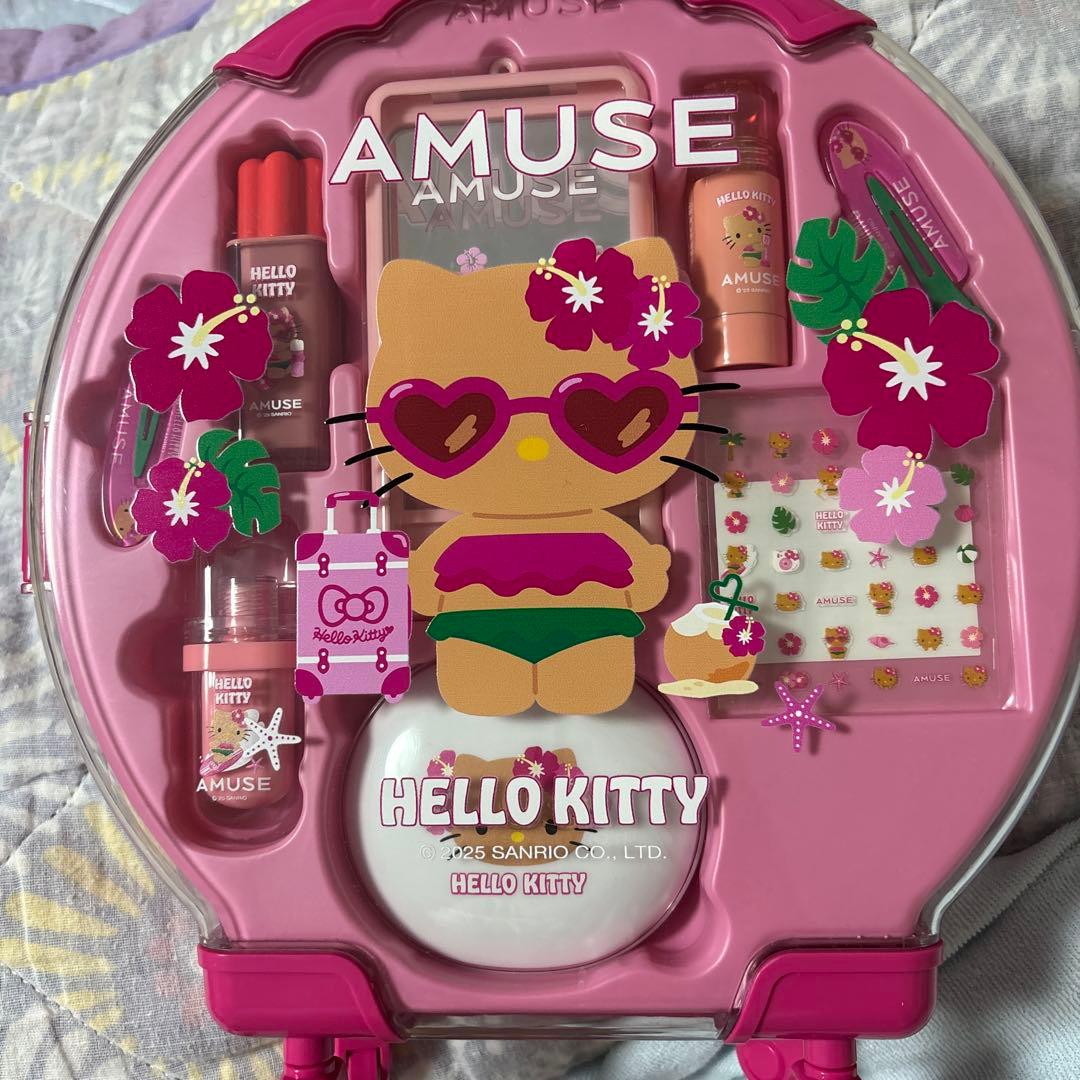 りり♡　AMUSE フルメイクアップ ラージキャリーセットWARM