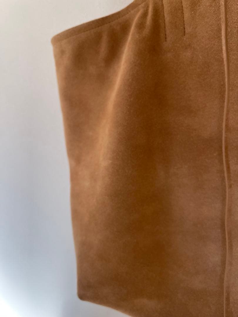 1*★様 ETRETOKYO ベージュ　スエード　ビッグ　トートバッグ