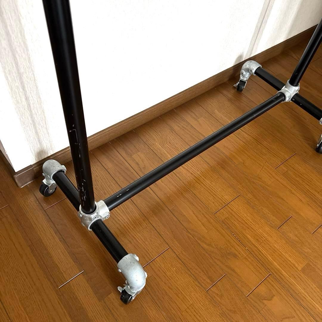 ひ*。様 ハンガーラック アイアン パイプ ガス管 店舗 什器 インダストリアル